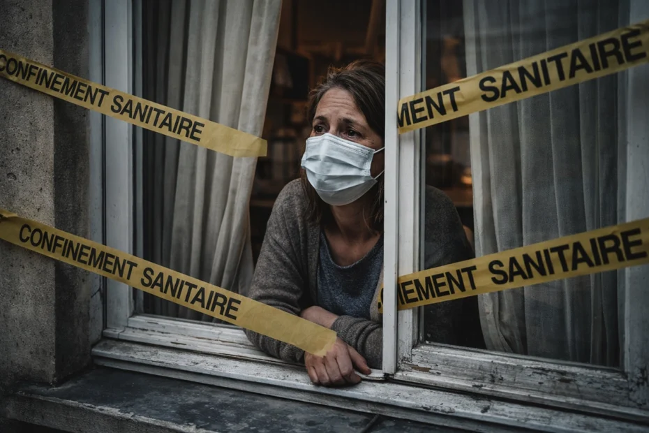 Confinement sanitaire.