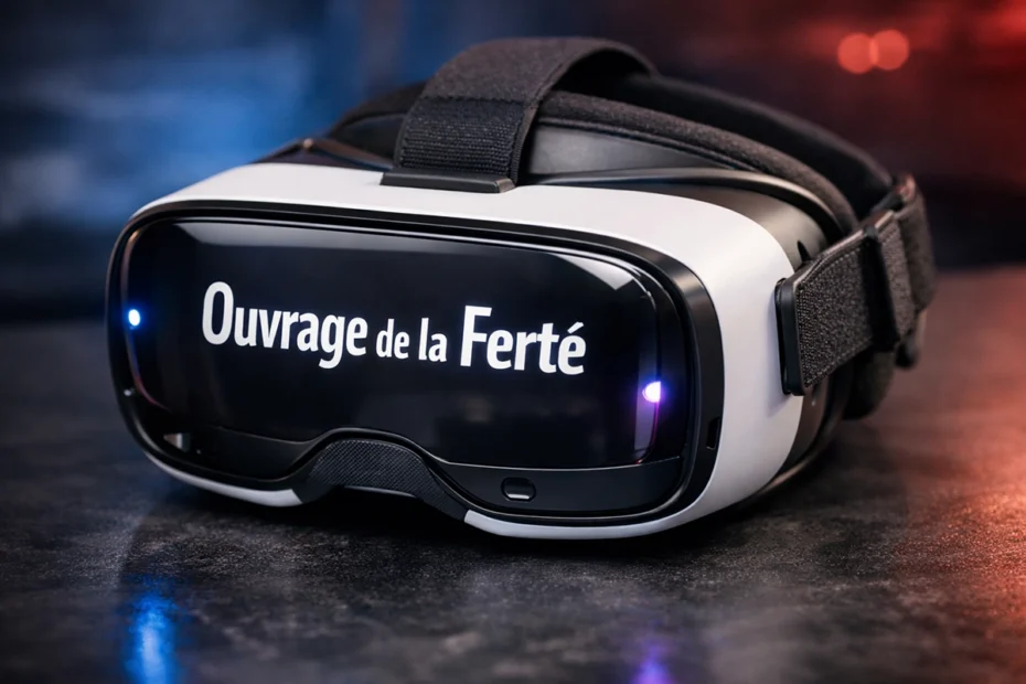 Réalité virtuelle de l'Ouvrage de la Ferté.