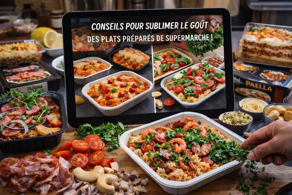 Idées cuisines avec vos produits.