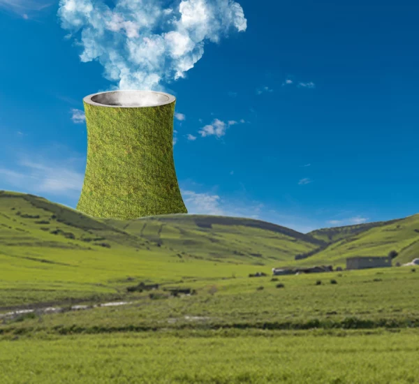 Tour de centrale nucléaire absorbant le CO2 #11