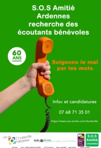 SOS Amitié Ardennes recherche des écoutants bénévoles