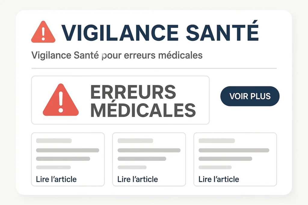Vigilance santé, plateforme de signalement.