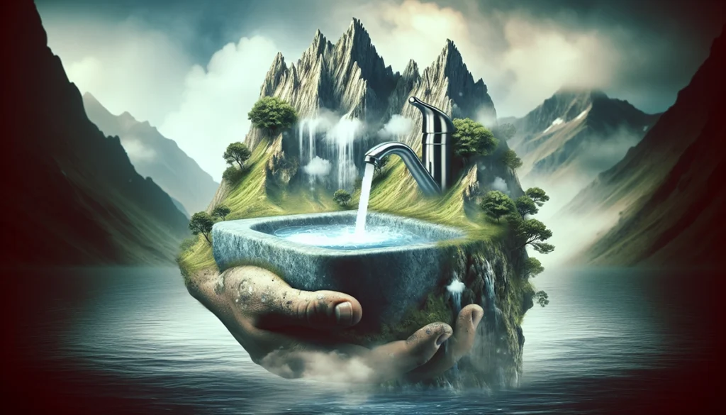 Évier révolutionnaire : Économisez l'Eau