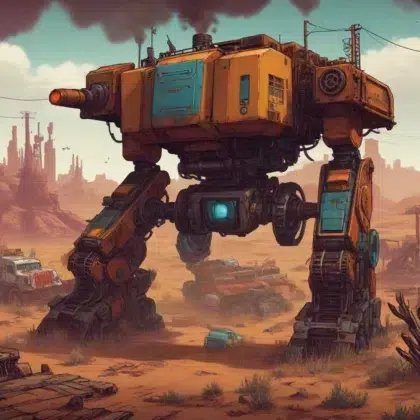 Robot borderlands par IA