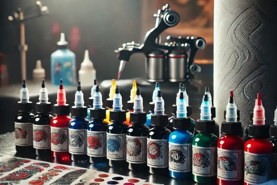 Additifs et encre de tatouage