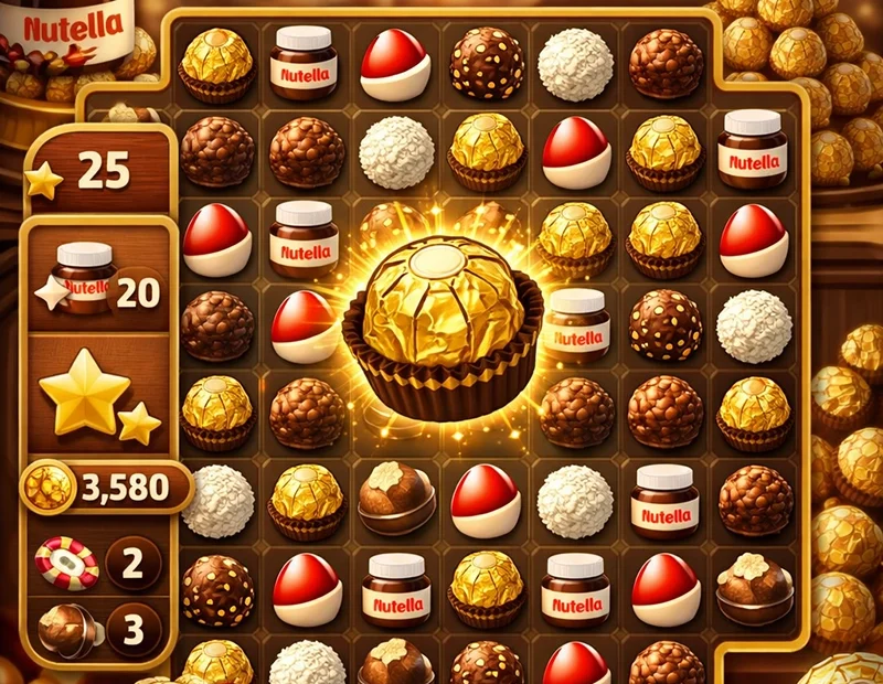 Ferrero crush, le jeu.