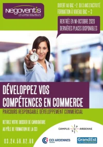 Flyer "Negoventis" pour un exercice.