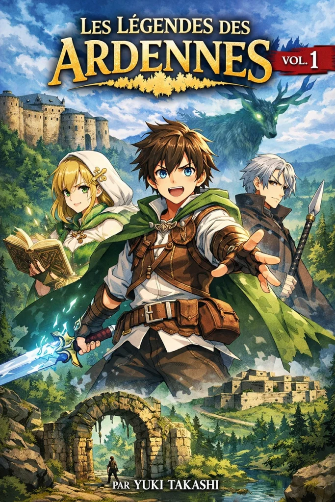 Un manga d’aventure fantastique pour révéler les Ardennes
