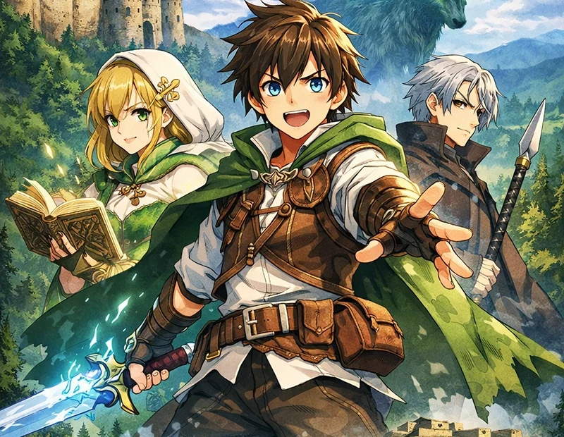 Un manga d’aventure fantastique pour révéler les Ardennes