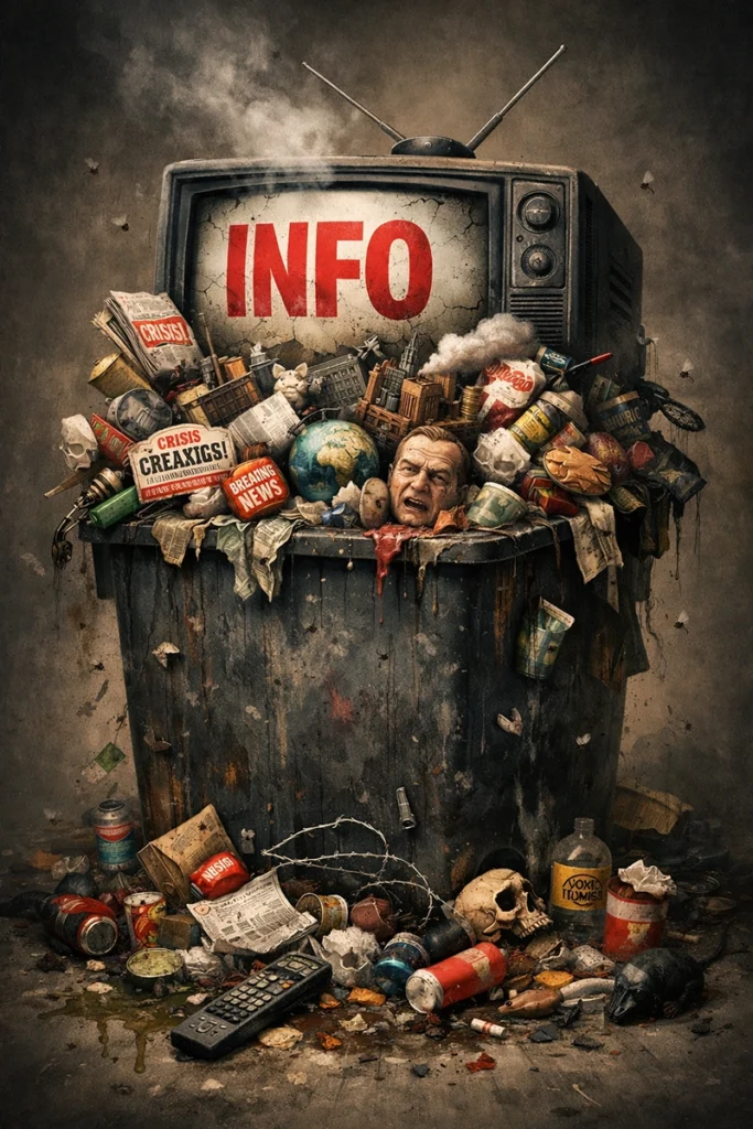 La poubelle des informations de nos sociétés modernes