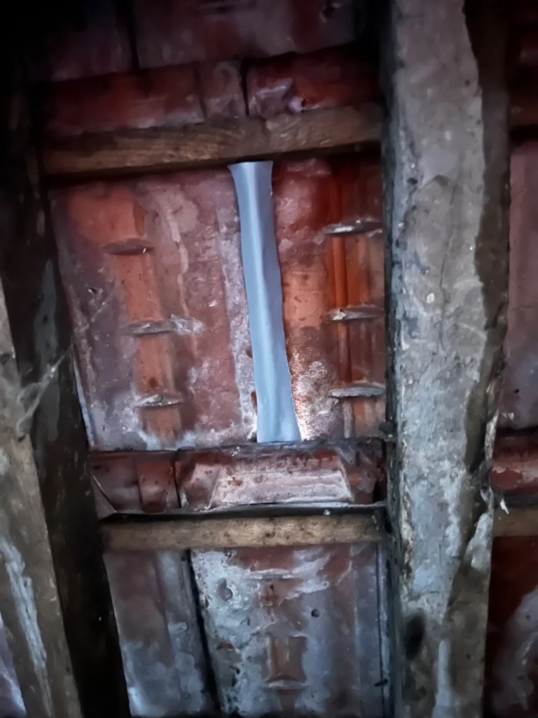 Dérivation infiltration d'eau de pluie