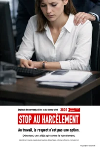 STOP au harcèlement